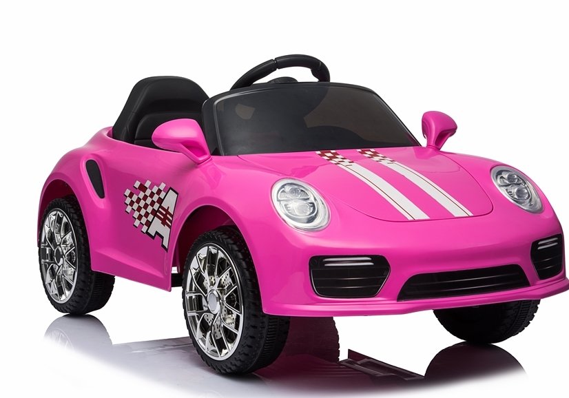 Różowe Auto na Akumulator Pojazdy elektryczne dla dzieci