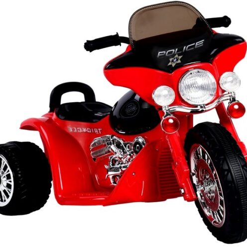 Motor Trójkołowy Tricycle na Akumulator Czerwony