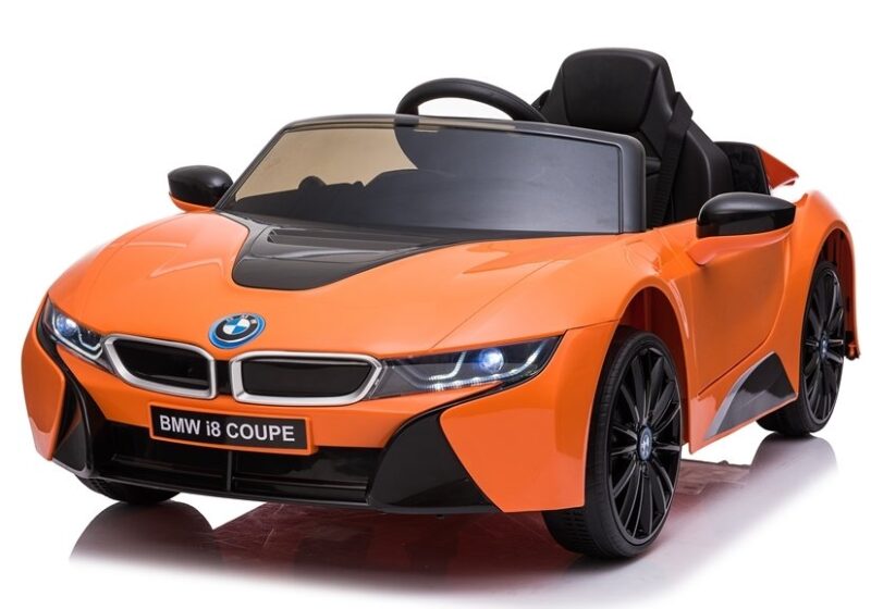 BMW I8 na Akumulator Pomarańczowy Pojazdy elektryczne