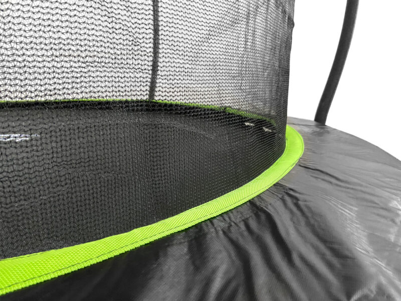 trampolina lean sport max 12ft czarno zielona